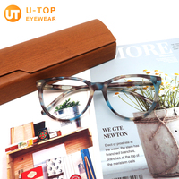 Montures de lunettes optiques Utop Montures en acétate Montures de lunettes vintage tendance de créateur de marque