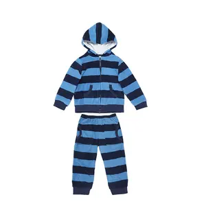 Colorland bebé ropa de invierno conjunto suave y térmico polar de lana de abrigo y pantalones traje
