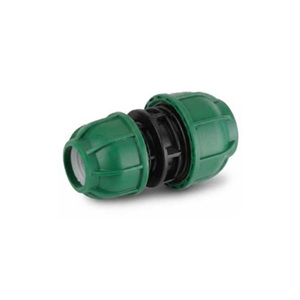 ข้อต่อลดขนาดแบบอัด PP สำหรับท่อ PE/HDPE วัสดุ PP บริสุทธิ์ ขนาด 63*25 มม. - Product Image 1