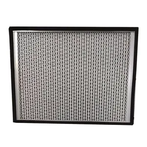 Laminar Air Flow Hoods 99.99% High Capacity Deep Pleat HEPA Filter H13