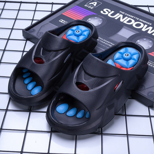 รองเท้าแตะนวดกดจุดสำหรับผู้ชาย รุ่นใหม่ประจำปี 2026 สำหรับฤดูร้อน สวมใส่สบายๆ สำหรับกิจกรรมกลางแจ้ง ดูแลสุขภาพ รองเท้ารีเฟล็กโซโลยี - Product Image 3