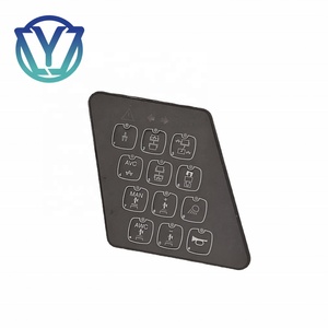 Panel de Control de Membrana de 12 Botones AVC AWC para Rodillo Compactador CC524 CC624 CP2100, Teclado de Operación por Vibración, Adhesivo - Product Image 2