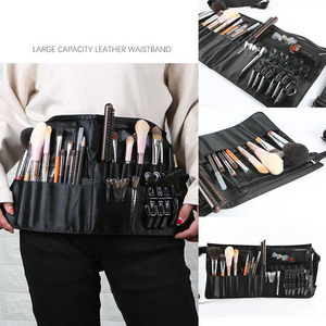 Bolsa de <span class=keywords><strong>Maquillaje</strong></span> <span class=keywords><strong>Profesional</strong></span> de Gran Capacidad con Cinturón para Brochas de <span class=keywords><strong>Maquillaje</strong></span>, Delantal con Cinturón para Brochas de Maquillador - Product Image 5