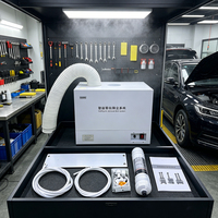 Sistem Penekan Debu Ramah Lingkungan Sunny Weather SW-Z003 1200W Ultrasonic Atomization 100% Cakupan Luas Dua Stasiun Kerja AC Mobil