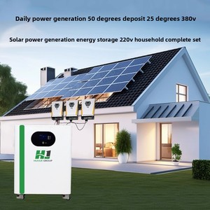 ระบบไฮบริดโซลาร์เซลล์ HJ 30kW MPPT/PWM โมโนคริสตัลไลน์ซิลิคอน ชุดเต็มพร้อมแบตเตอรี่ สำหรับใช้ในบ้านแบบออฟกริด ประสิทธิภาพสูง [430W] - Product Image 3