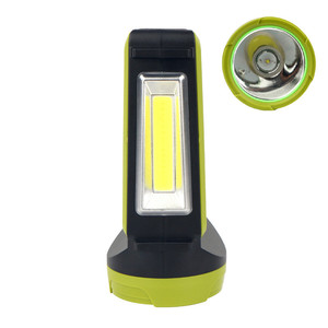 Lampe de poche LED rechargeable portable, lampe de camping haute intensité avec interrupteur tactile, corps en plastique - Product Image 4
