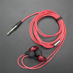 Cables de Auriculares Coaxiales Trenzados MMCX con Blindaje Combinado y Controles Remotos para Monitores/Altavoces SE215/315/425/535 Micrófono - Product Image 4