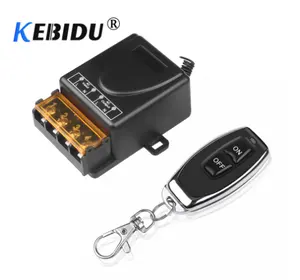 Kebidu interruptor de controle remoto, sem fio, 110v 240v 30a, transmissor + receptor, controle remoto 433mhz