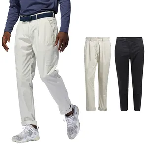 Pantalones de Golf de alta calidad 2024, ropa de trabajo para hombres, pantalones de pierna recta chinos ecológicos regulares para hombres