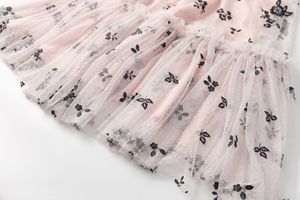 4XL 3XL 2XL abiti per festa di nozze 2025 primavera donna Sexy <span class=keywords><strong>Tulle</strong></span> maglia ricamato manica corta dolce rosa <span class=keywords><strong>lungo</strong></span> Maxi abito Festival - Product Image 6