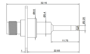 JXT-180-J1 RF 테스트 프로브 - Product Image 2