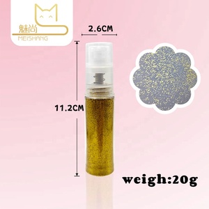 <span class=keywords><strong>10Ml</strong></span> 20Ml Thân Thiện Với Môi Rỗng Nhựa Ombre Bụi Bột Phun Chai Móng Tay Long Lanh Khăn Lau Bụi Bơm Bơm Lại - Product Image 6