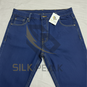 Jeans en denim respirant personnalisés pour hommes, coupe ample, haute qualité, style streetwear, vente en gros - Product Image 1