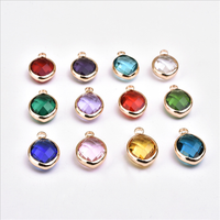 Csja — Bracelet en pierre de cristal coloré, avec fil extensible, pendentif en pierre d'anniversaire, bijoux pour cadeau d'anniversaire