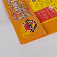 Sacs d'emballage personnalisés en PP tissé laminé BOPP pour charbon de bois, briquettes et charbon en morceaux 5kg 10kg 15kg