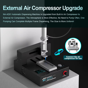 Nasan NA-AD01 tự động keo Dispenser cho Iphone X-15 loạt AB keo & Sealant Máy nén khí nâng cấp bán dẫn hệ thống làm mát - Product Image 3