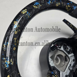 Volant de direction en fibre de carbone forgée Alcantara neuf pour BMW Série 3 Série 5 F10 F20 F30 F90 F01 F02 - Product Image 6