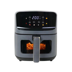 <span class=keywords><strong>Freidora</strong></span> <span class=keywords><strong>de</strong></span> <span class=keywords><strong>Aire</strong></span> Digital Eléctrica <span class=keywords><strong>de</strong></span> Plástico Healthy Choice <span class=keywords><strong>de</strong></span> 4L/5L <span class=keywords><strong>con</strong></span> Ventana <span class=keywords><strong>de</strong></span> Visualización y Pantalla LED, Fácil <span class=keywords><strong>de</strong></span> Limpiar, para Uso Doméstico - Product Image 1