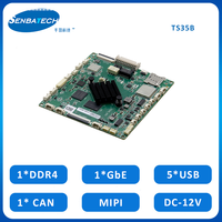 TS35B RK3568 Cortex-A55 LPDDR4 2GB EMMC 16GB 5 * USB CAN Arm Based Cpu Carte Mère