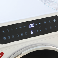 Secadora de Ropa Inteligente de Carga Frontal de 7 kg, Color Blanco, con Programas Preestablecidos para Tejidos Delicados, Pantalla Táctil LED HD, con Ventilación