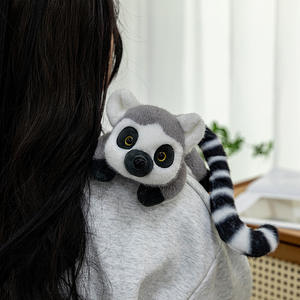 Новая плюшевая игрушка-обезьянка в подарок на церемонию приёма новоприступивших студентов, набивка из ПП-хлопка, мягкая игрушка-комфортер, подвеска для рюкзака, для куклы - Product Image 3