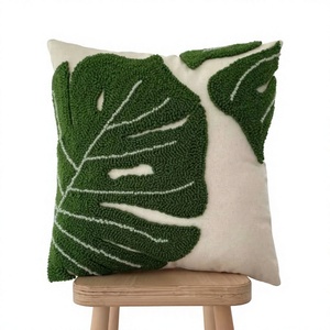 Funda de Cojín de Algodón Tufted de Alta Calidad con Técnicas de Bordado y Tejido para el Hogar, Sala de Estar, Sofá, Cama, Almohada Lumbar, Hoteles por ITHL - Product Image 1