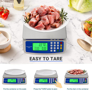 Electronic Balance Scale 40 kg 50 kg High Accuracy Kitchen Scale - Ideal for Portion Control, Diet & Weight Loss - Product Image 5