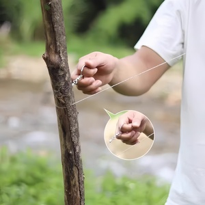 Scie à fil multifonctionnelle CZ pour l'extérieur, scie à fil manuelle, outil de survie en plein air, portable et durable, vente en gros d'usine - Product Image 6