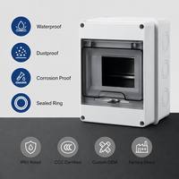 Caja de Distribución Wanbo-395 IP65 Impermeable, Resistente al Polvo y a la Corrosión para Exteriores