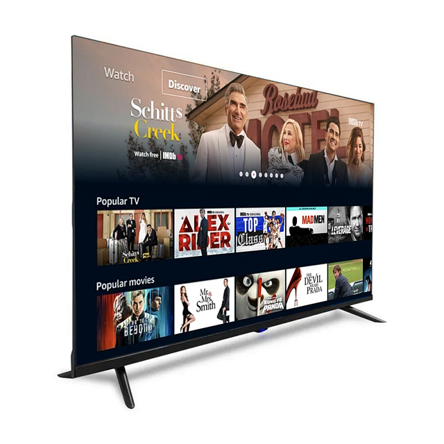 Accept Custom 4K Android Flat Screen TV Smart 24 32 43 50 55 65 75 Inch LED TV Televisions Smart Tvs & Televisores Inteligentes