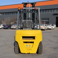 QINGCHA Dieselstapler mit kleinem Wendekreis, 3 Tonnen Tragkraft und sanfter hydraulischer Lenkung für schmale Gänge – Diesel-Gabelstapler