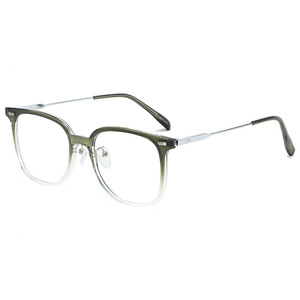 Gafas Ultraligeras TR90 31237 con Apariencia Natural, Montura Cuadrilateral, Lentes de PC con Marco Completo para Hombre y Mujer - Product Image 1
