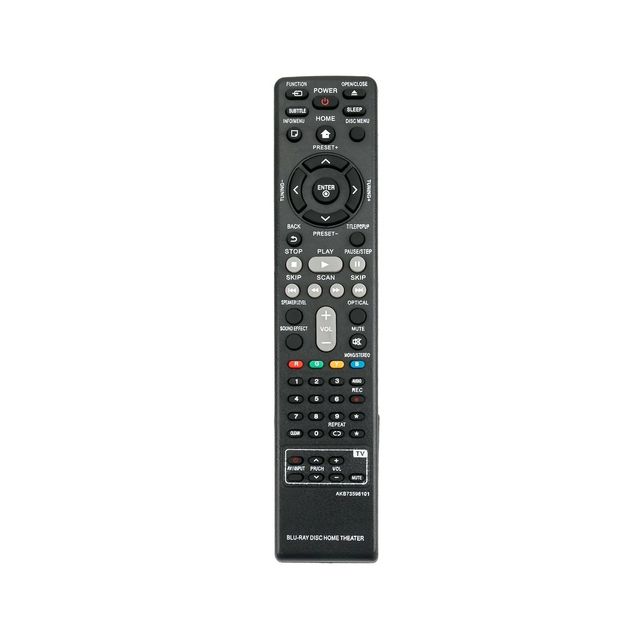 New AKB73596101 Remote Control for LG Smart 3D Blu-ray DVD Home Theater System