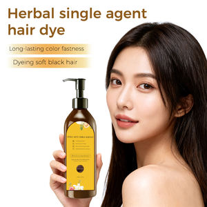 Shampoo Profissional Sem Peróxido de Hidrogênio, Corante para Cabelo Floral Preto e Marrom Escuro, Fabricante OEM/ODM de Guangzhou - Product Image 1