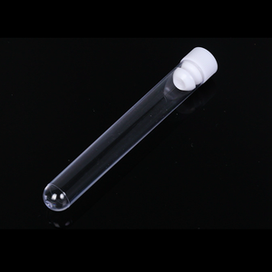 Laboratório barato PS Material descartável transparente tubo de ensaio rígido com tubo sem teste Coloque tubo sem teste com plug - Product Image 6