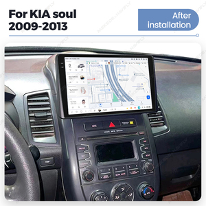 DUDUAUTO para KIA <span class=keywords><strong>Soul</strong></span> 2009-2013, Sistema Multimedia Android Modificado para Auto, Navegación Bluetooth, Carplay, Pantalla de Visión Trasera - Product Image 5