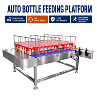 Automatischer Rundtisch-Flaschenentwirrer aus SUS304 für Plastik- und Glasflaschen mit Pufferfunktion und Sortierfunktion