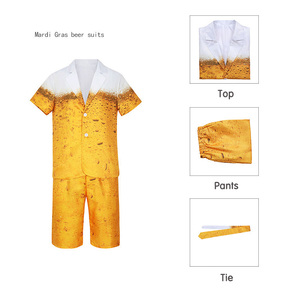 Costume de festival de bière Oktoberfest personnalisé tenue de Cosplay de carnaval d'Halloween pour hommes et femmes Performance sur scène de fête - Product Image 3