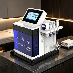 Máquina de Oxígeno para Escritorio, Hidrodermoabrasión 5 en 1, Máquina de Microburbujas para Cuidado Facial y Limpieza para Salón - Product Image 1