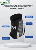 Chevillère de Compression Élastique, Bandages de Soutien Sportif pour une Protection Complète et la Prévention des Blessures