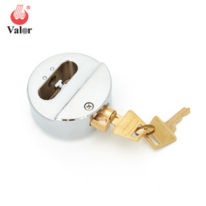 Cadenas rond à clé en acier chromé Valor PS70 de 73 mm, idéal pour la sécurité des camions – Vente chaude - Product Image 5