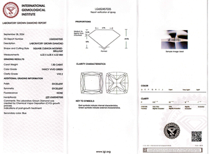 Bague en or 18 carats avec diamant de laboratoire marron fantaisie taille coussin VVS DEF 5 carats, personnalisée, par ANSTER Fine Jewelry, certifiée IGI, design unique - Product Image 5