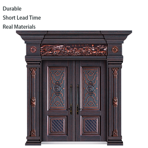 TECHTOP <span class=keywords><strong>Porte</strong></span> principale extra haute pour la confidentialité, revêtement entièrement métallique, <span class=keywords><strong>porte</strong></span> extérieure avant sans lacunes pour villa et domaine privé - Product Image 6