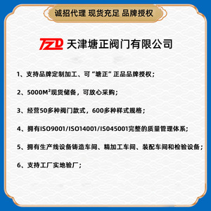 Válvula de control de hierro dúctil Tang Zheng 100X-16Q, tipo bola, para suministro de agua hidráulico en tuberías y tanques - Product Image 4