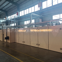 Ligne de production automatique de feutre filtrant non-tissé aiguilleté avec machine à poinçonner, ouvre-balle et superposeur transversal – MACHINE À NON-TOISSER