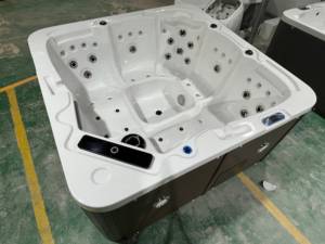 Jacuzzi Exterior para 3-4 Personas en Oferta, <span class=keywords><strong>Precio</strong></span> Económico, Gazebo de Jardín, Bañera de Hidromasaje de Acrílico de Lujo con Chorro de Agua - Product Image 4