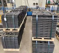 Excavadora de servicio pesado Dozer Track Shoe Track Chain Link Undercarriage Parts para Komatsu Caterpillar Hitachi Hyundai