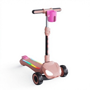 Trottinette Électrique Enfant à Trois Roues, Corps Ouvert et Relevable, Vitesse Max 30km/h, Charge Utile 100kg, Idéale pour Enfants de 3 à 8 Ans - Nouveauté Flash en Promotion ! - Product Image 1