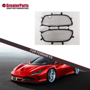 Griglia Paraurti Originale OEM per <span class=keywords><strong>Ferrari</strong></span> F8 809315/809304, Plastica di Alta Qualità per Ricambio Auto, Include Clip, Nuova Condizione - Product Image 1