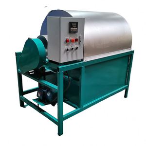 Máquina Tostadora Automática de Acero Inoxidable Eléctrica/a Gas para Semillas de Soja y Girasol, Molino de Harina de Alta Capacidad con Transmisión por Engranajes - Product Image 2